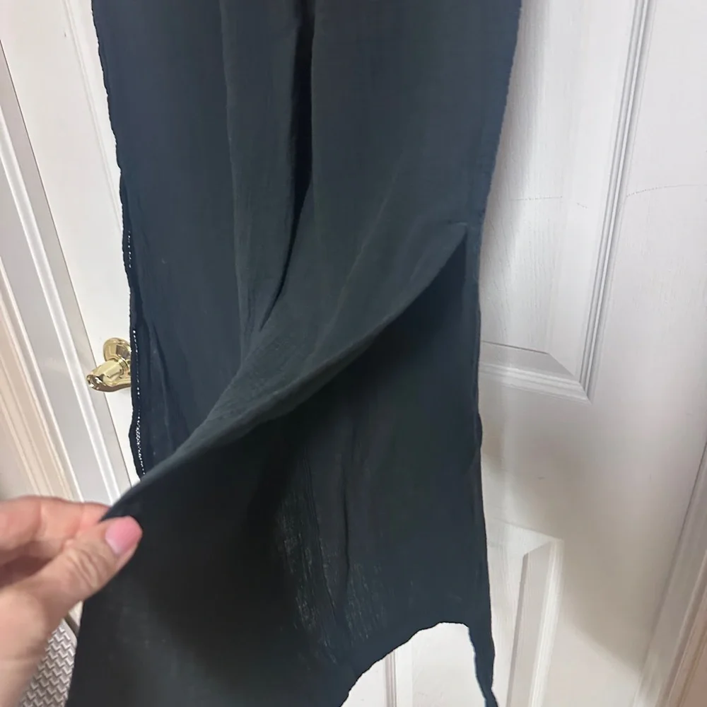 Aerie Gauzy High Waist Wide-Leg Pants - Picture 4 of 8